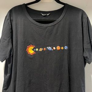 Shein Curve 2X cartoon planet Tshirt